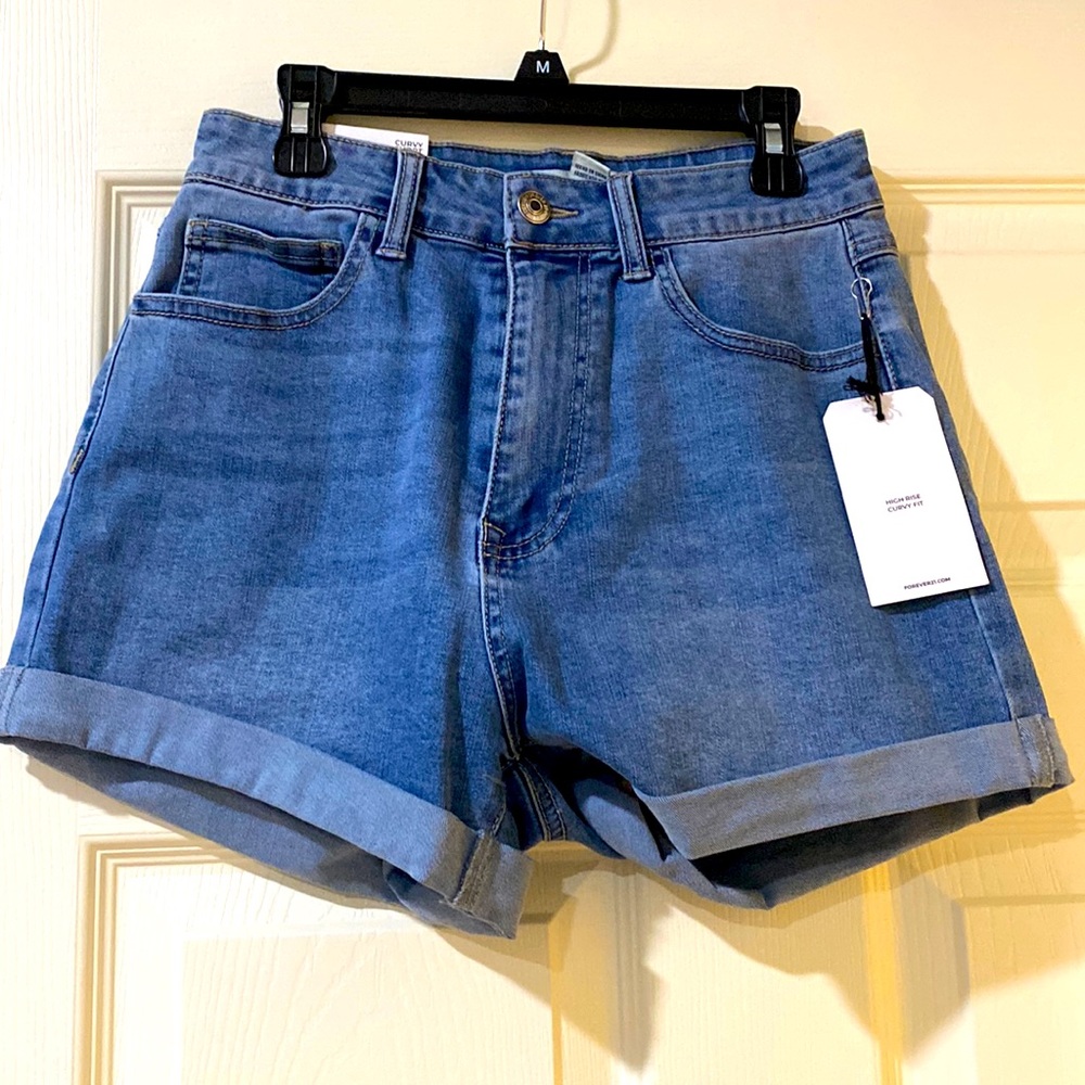 High Rise Curvy Short
